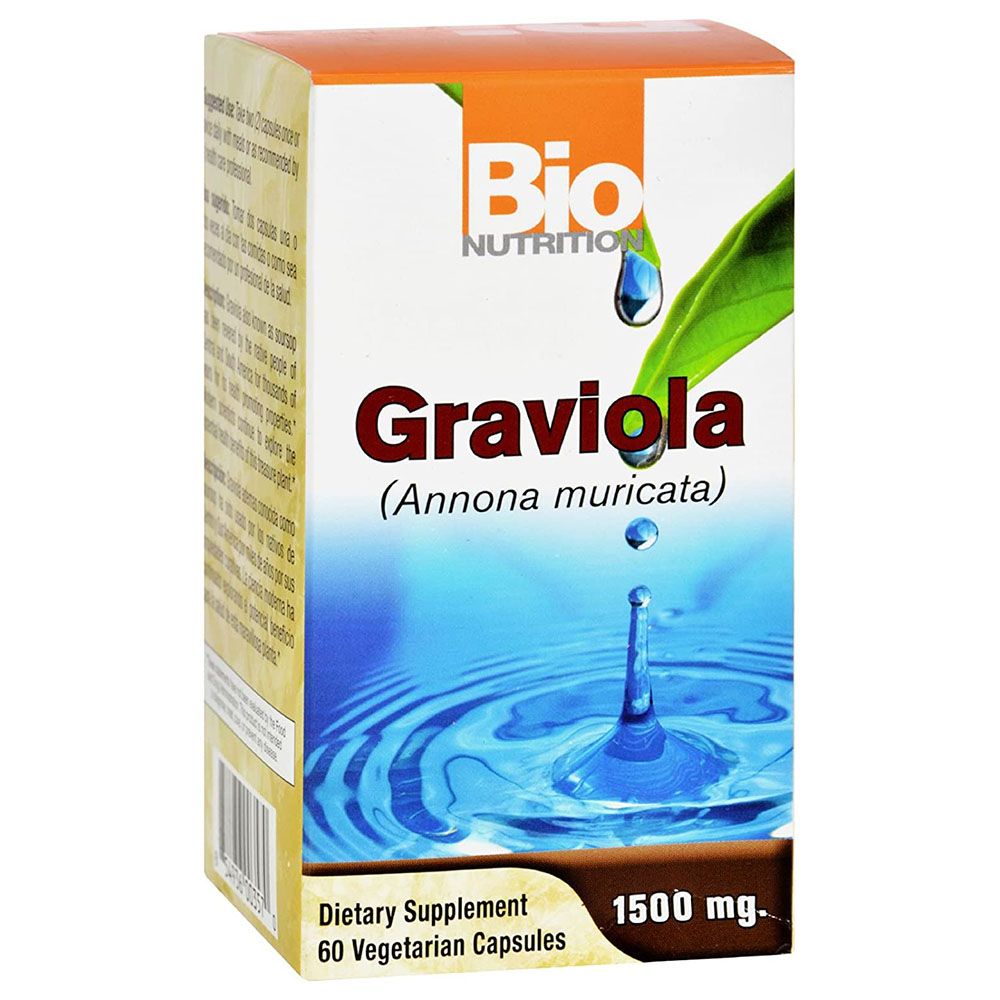 Bio Nutrition - Graviolla 60 Veg Capsules