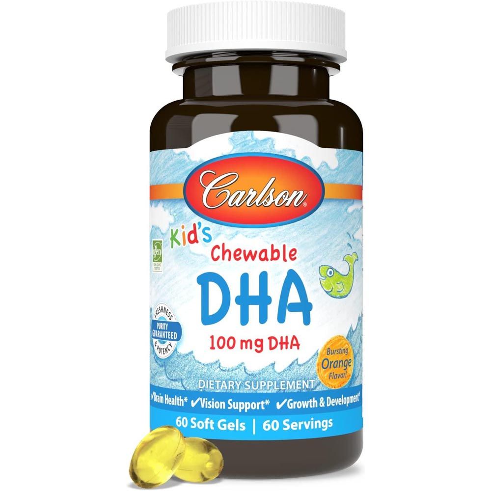 Carlson - Kids Chewable DHA 60 Soft Gels