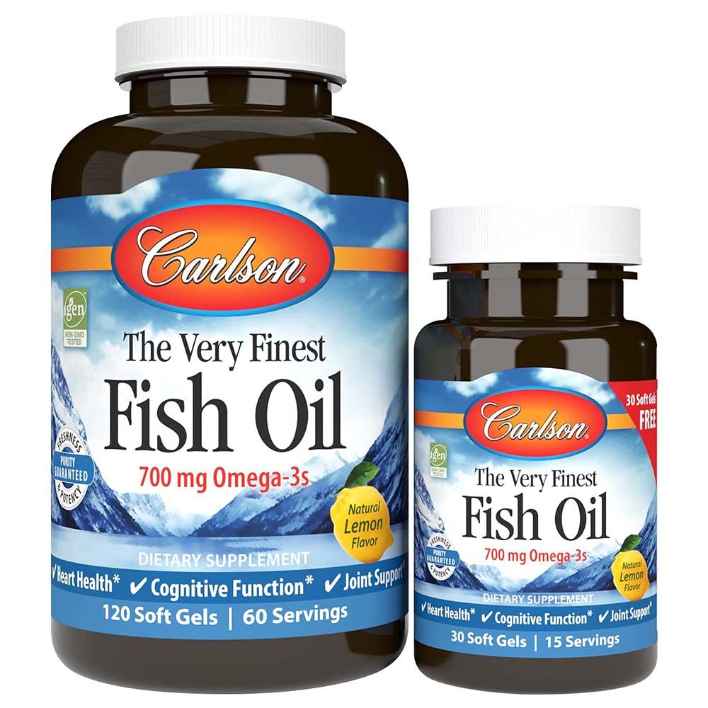 Carlson - Lemon Fish Oil 150 Soft Gels