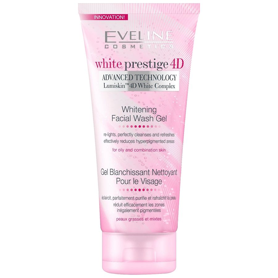 Eveline - White Prestige 4D Whitening Facial Wash Gel 200ml