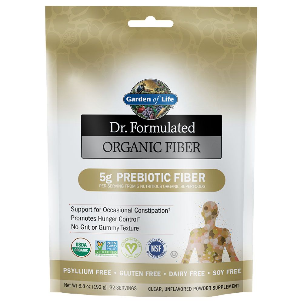 Garden of Life Dr. Formulated Organic Fiber Unflavored 192g