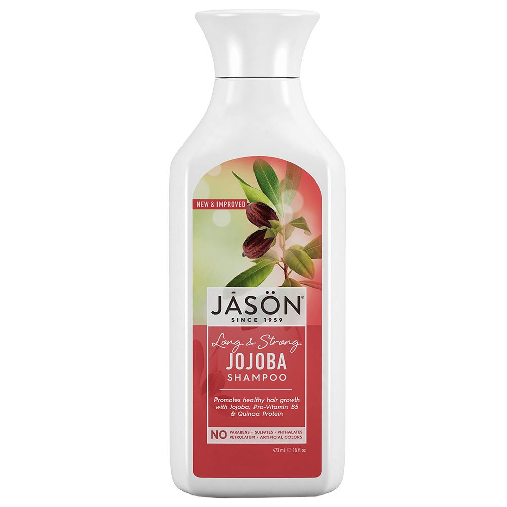 Jason - Long & Strong Jojoba Shampoo 473ml