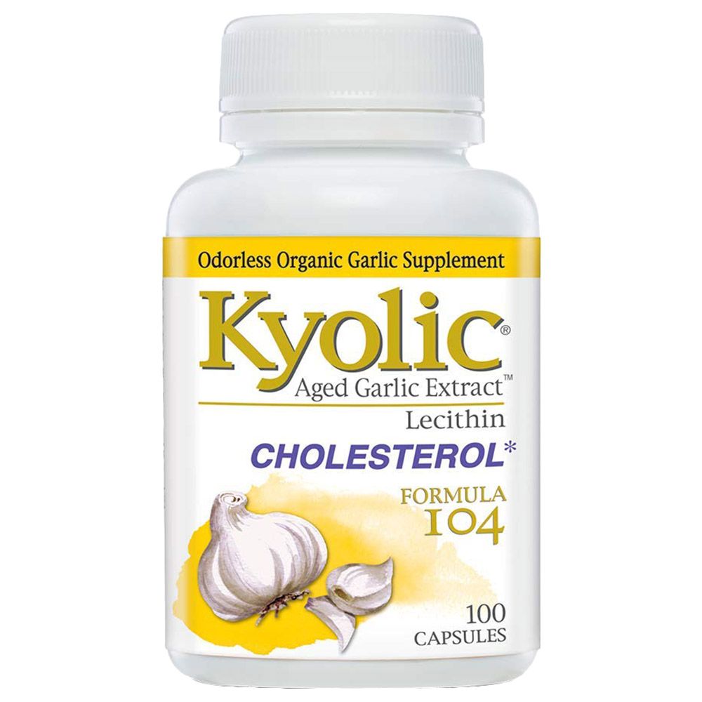 Kyolic Formula 104 Cholesterol 100 Capsules