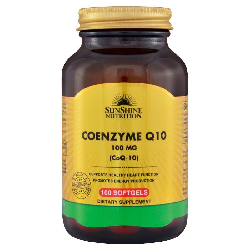 Sunshine Nutrition Coenzyme Q10 100 Mg 100 Sg