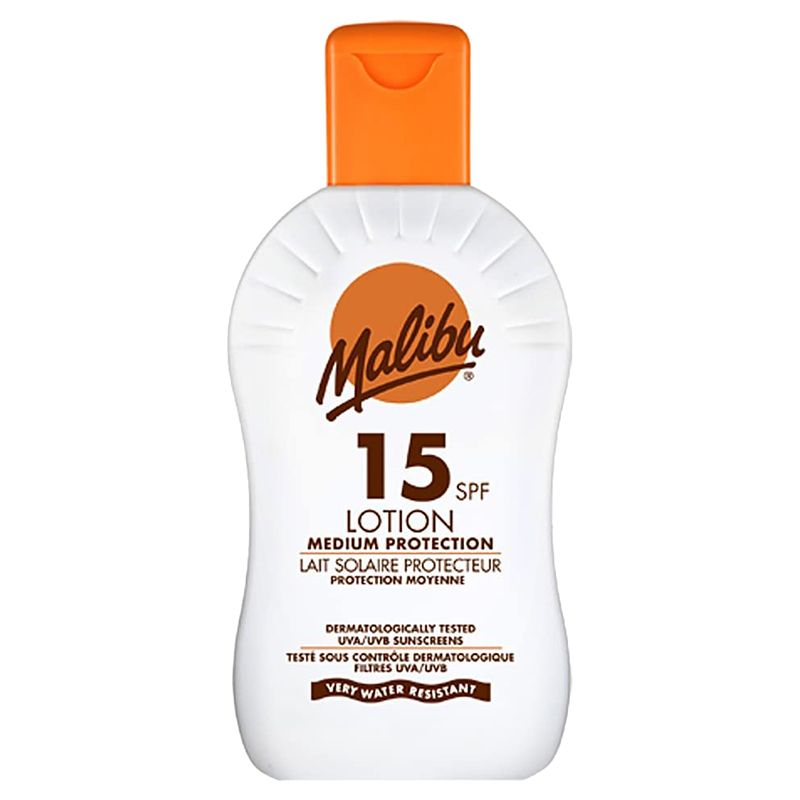 Malibu High Protection Lotion UVA/UVB Sunscreen SPF15 200ml