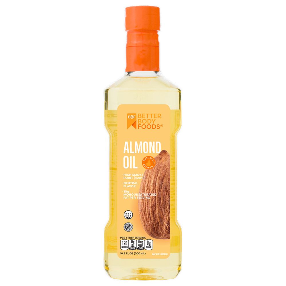 Better Body Foods - Refined Almond Oil 500ml