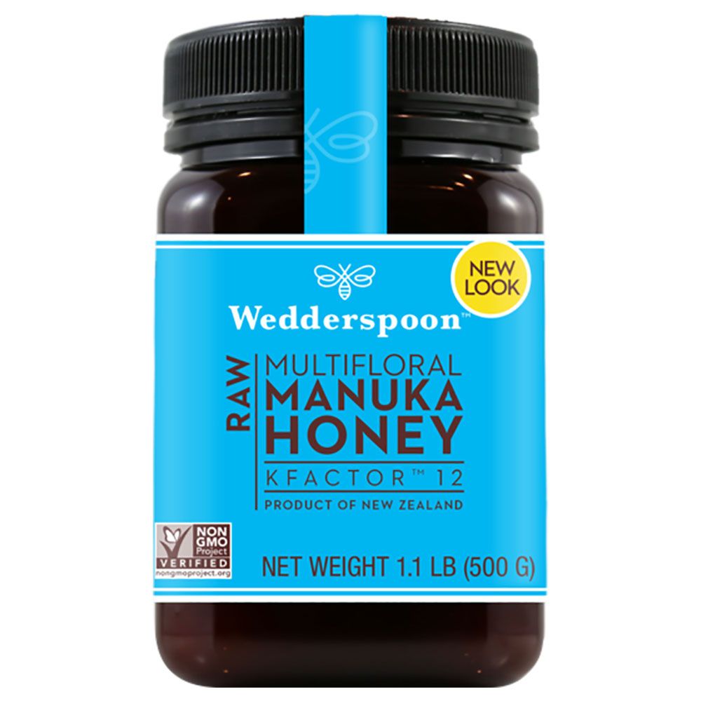 Wedderspoon - Raw Multifloral Manuka Honey K Factor 12 500g