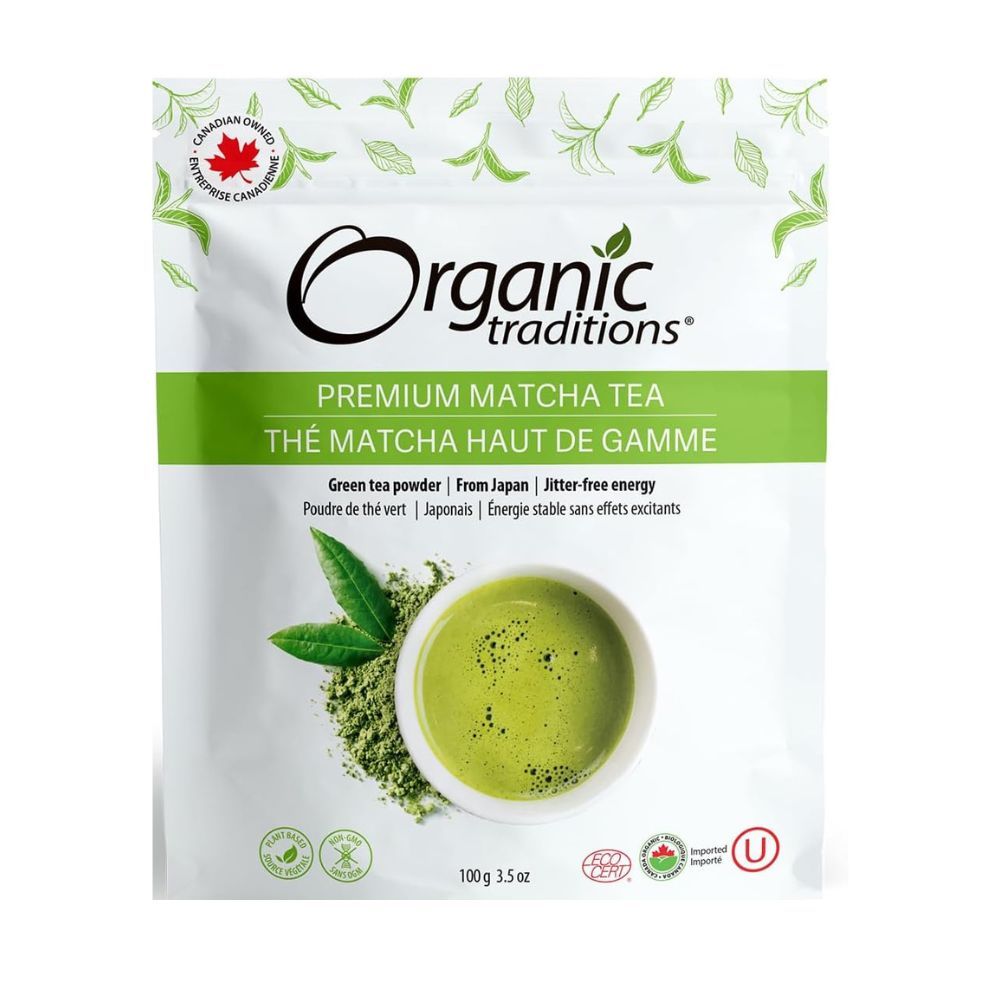 Organic Traditions Premium Matcha Tea 100g