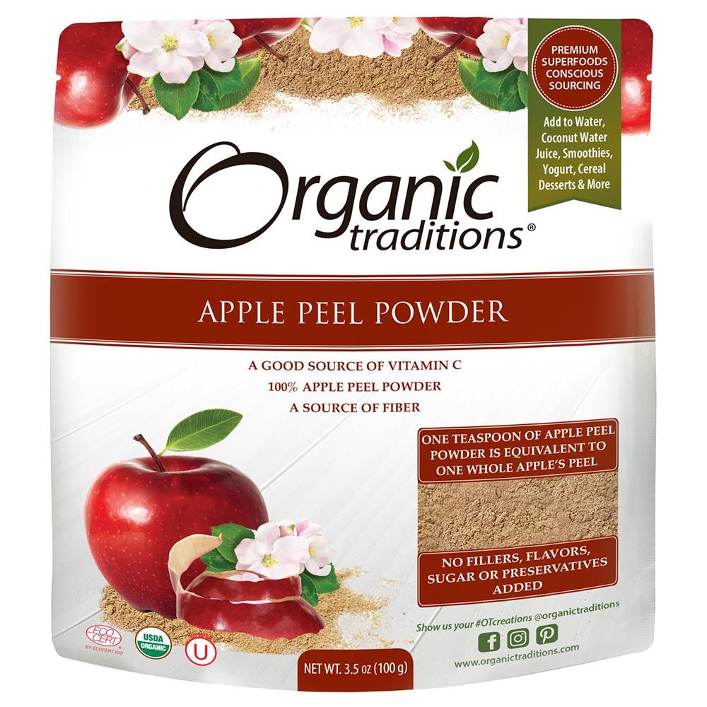 Organic Traditions Apple Peel Powder 100g