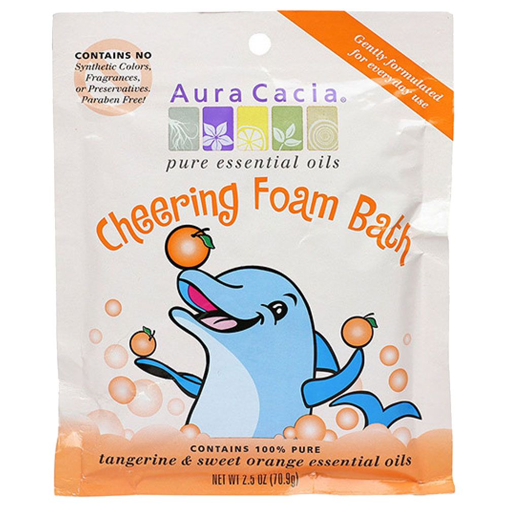 Aura Cacia - Tangerine & Sweet Orange Kids Foam Bath 70.9g