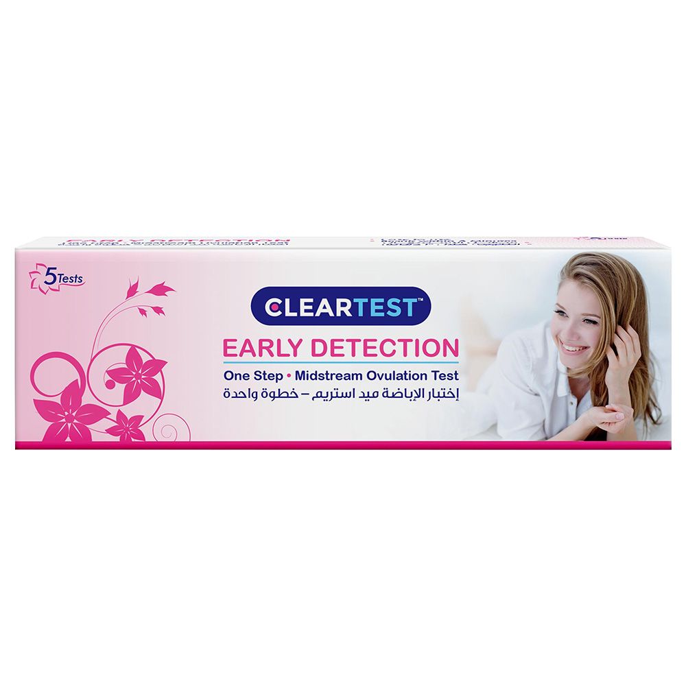 Cleartest Early Detection Midstream Ovulation Test