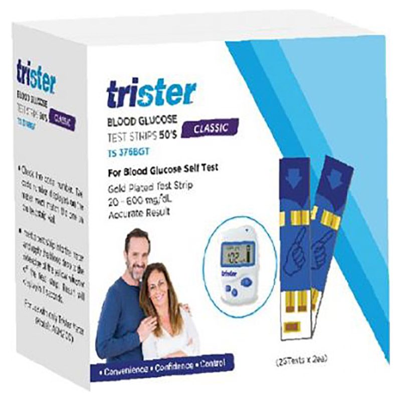 Trister - Blood Glucose Test Strips 50's