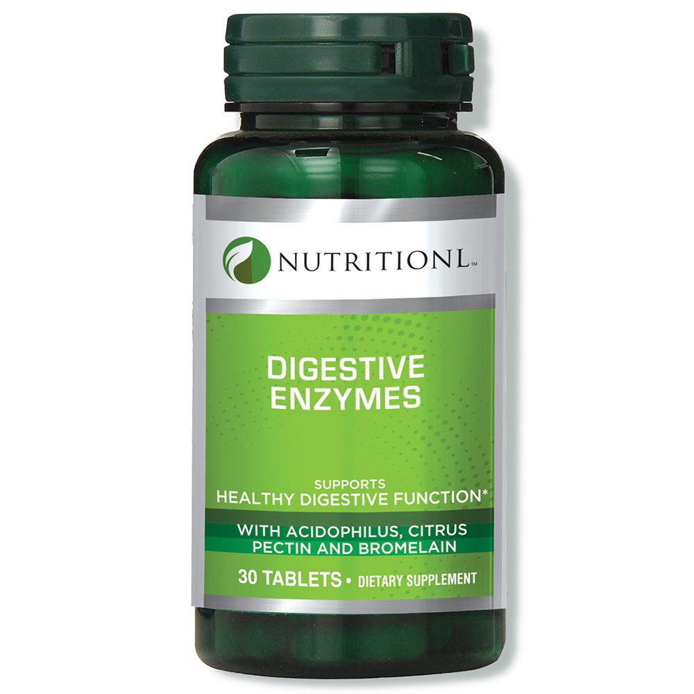 Nutritionl - Digestive Enzymes 30 Tablets