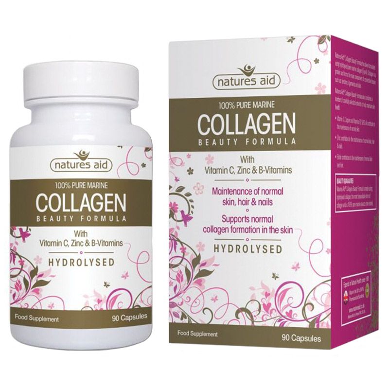 Natures Aid - Collagen Beauty Formula - 90 capsules