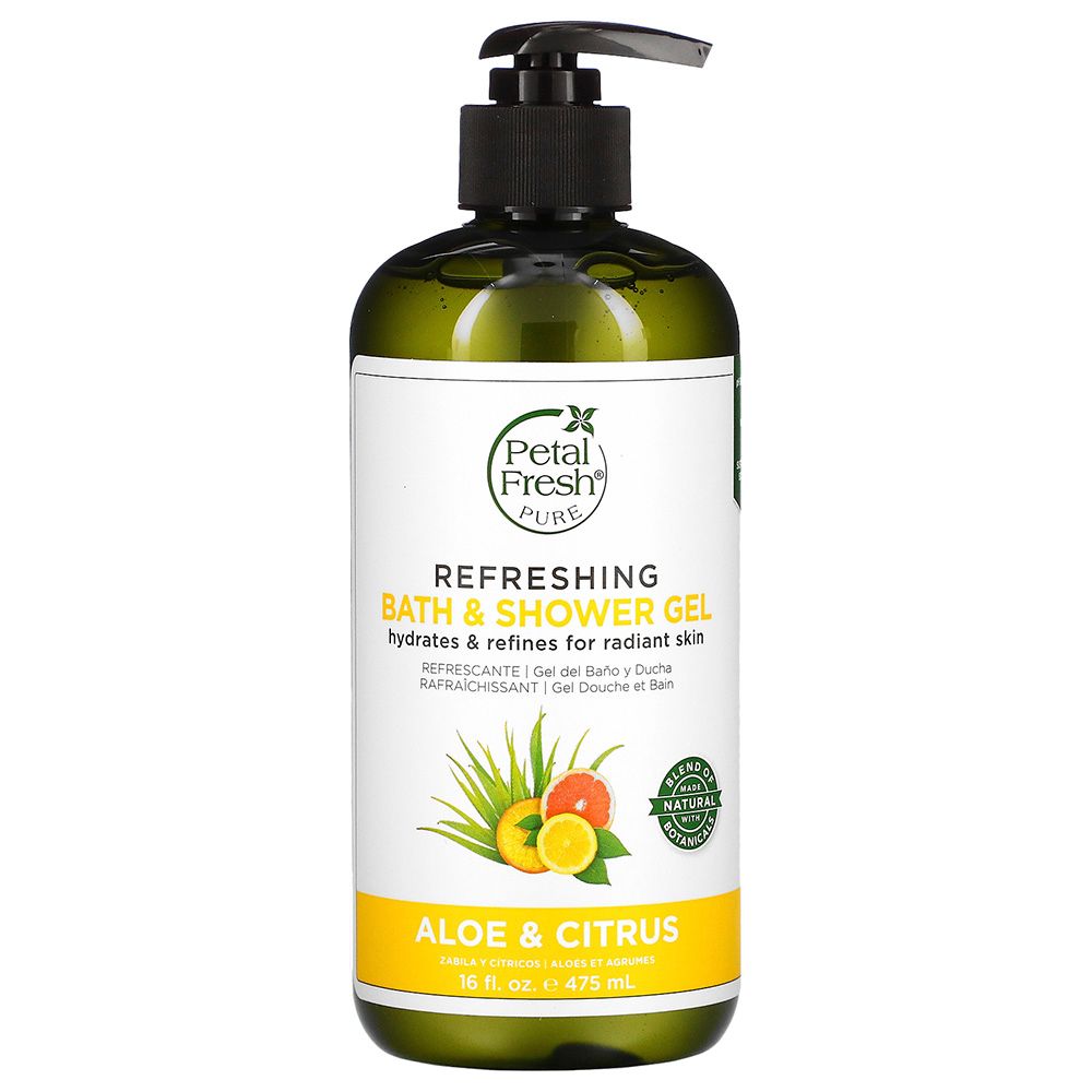 Petal Fresh Refreshing Bath & Shower Gel Aloe & Citrus 475ml