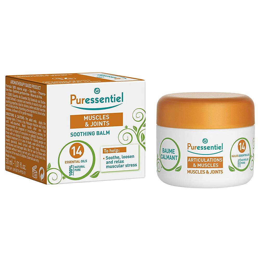 Puressentiel Joints Calming Balm 14 Essential Oils 30ml