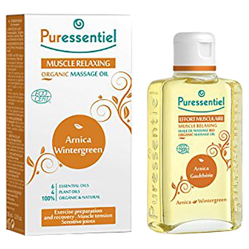 Puressentiel - Muscle Relaxing Organic Massage Oil 100ml