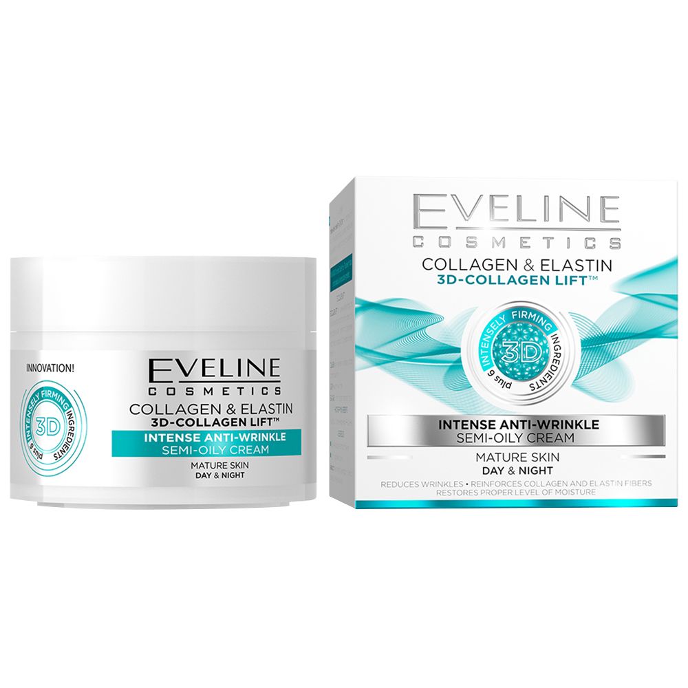 Eveline - Intense Anti-Wrinkle Semi-Oily Cream 50ml