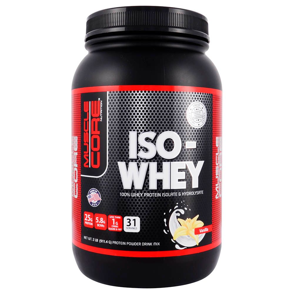 Muscle Core Nutrition Iso- Whey 2Lb Vanilla