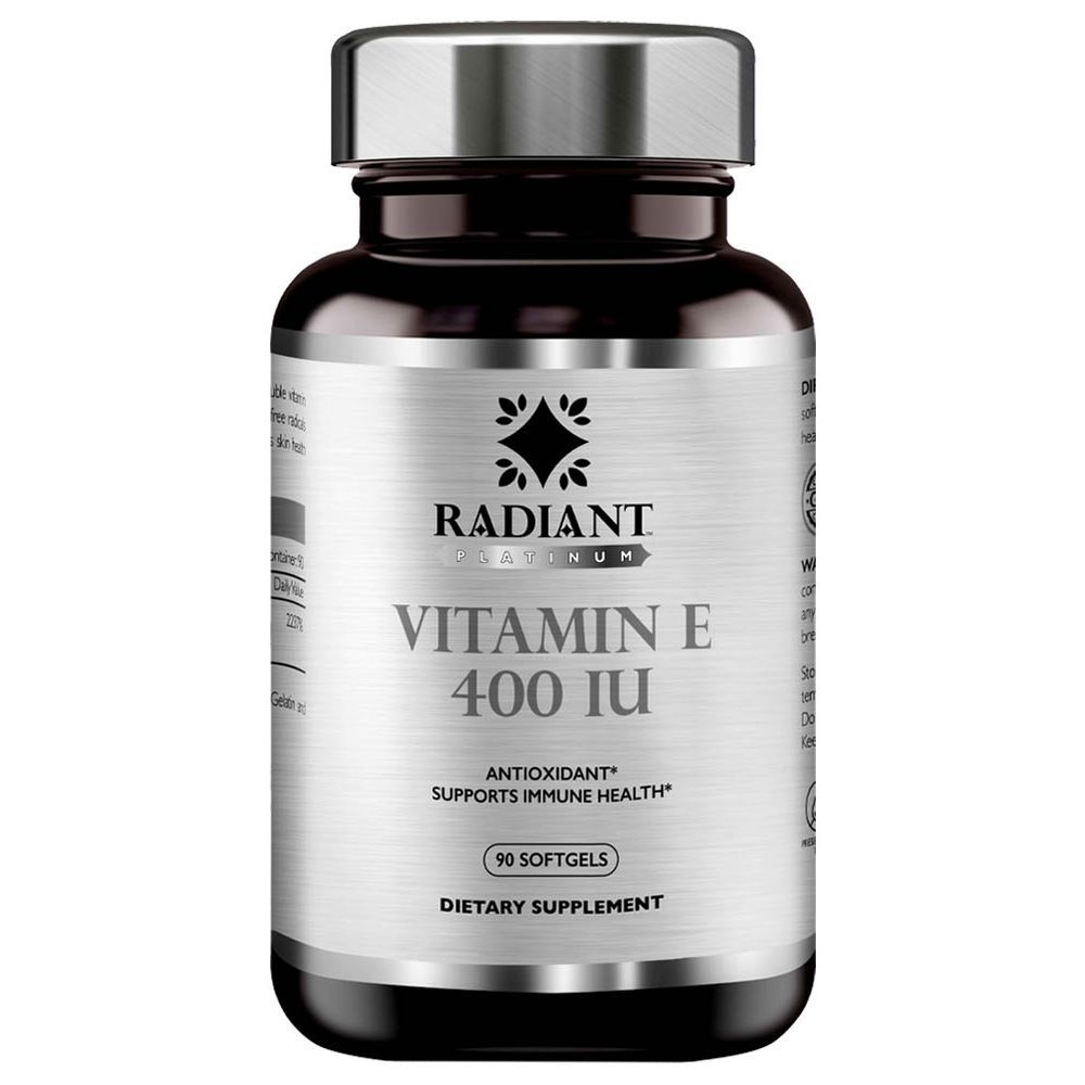 Radiant Platinum - Vitamin E 400 IU 90 Softgels