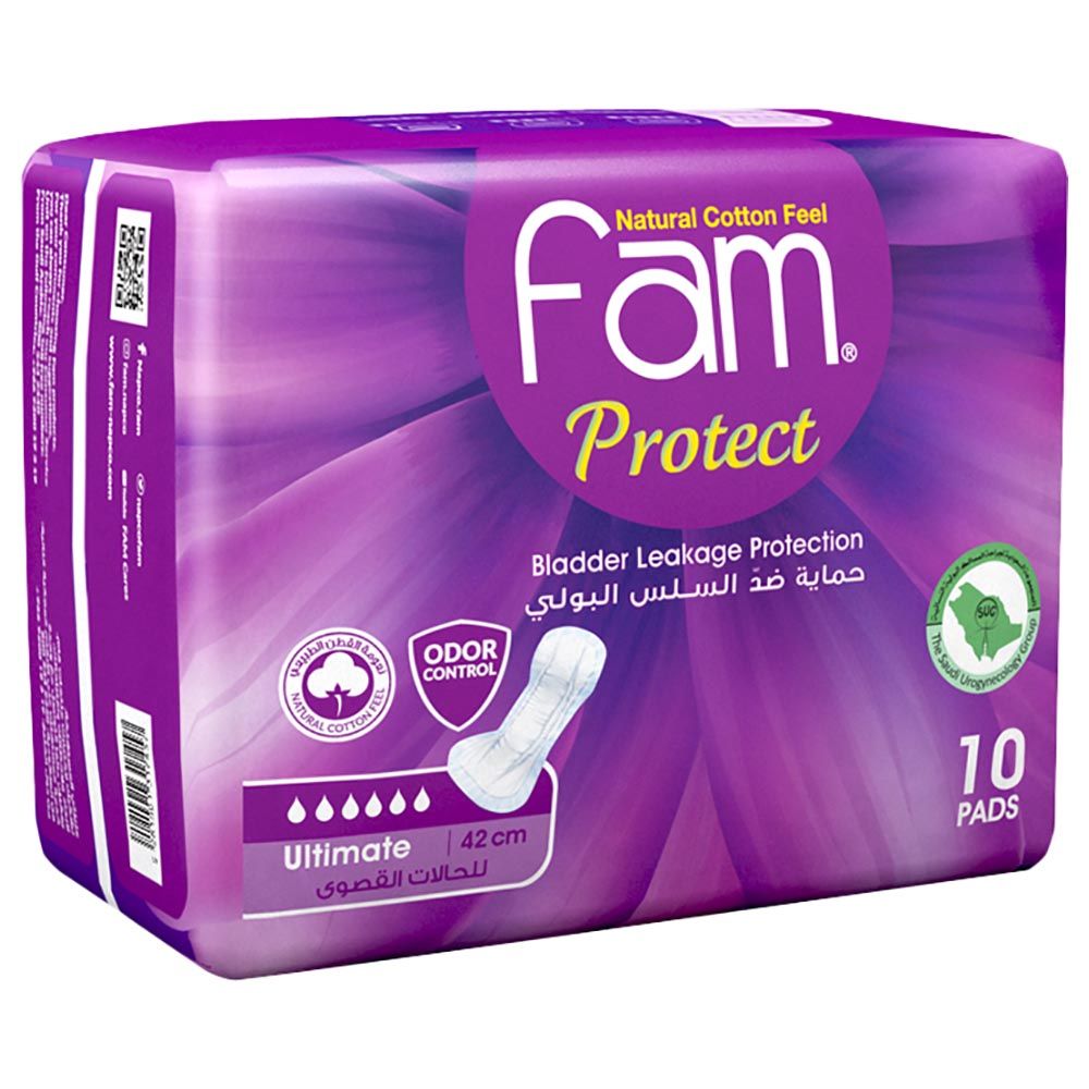 Fam - Protect Incontinence Ultimate 10 Pads