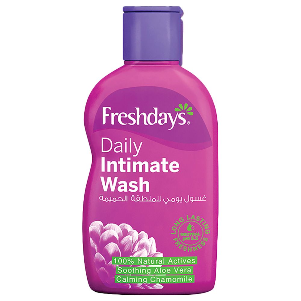 Freshdays - Daily Intimate Wash With 100% Natural Actives 200ml