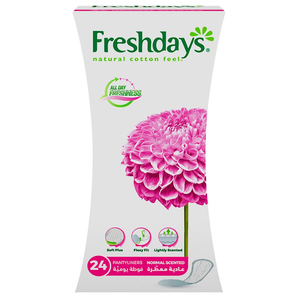 Freshdays - Daily Liners Normal Scented - 24 Pads