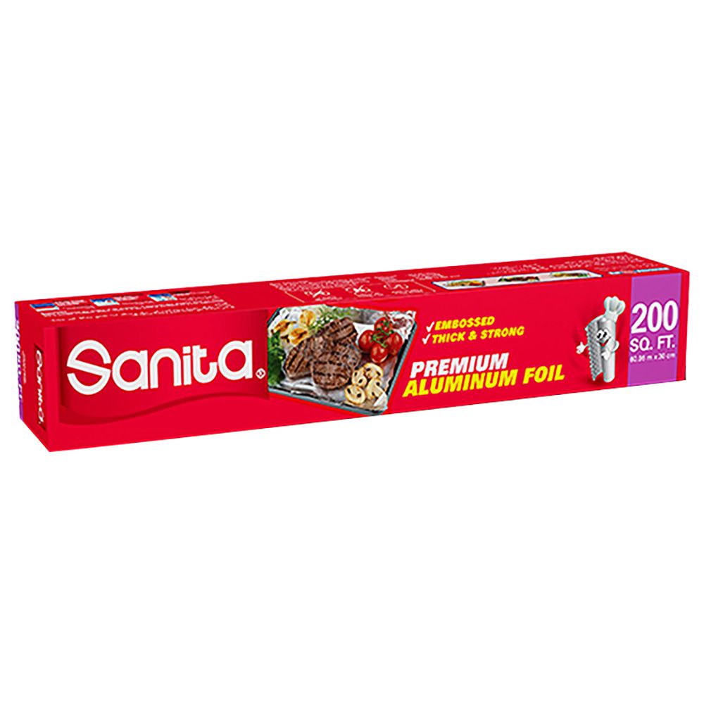 Sanita - Aluminium Foil 200 Sqft 1 Roll