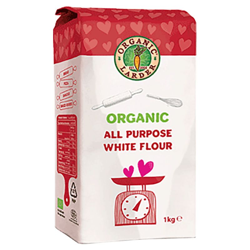 Organic Larder - Organic All Purpose White Flour - 1Kg