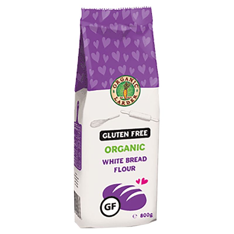 Organic Larder - Organic Bread Gluten Free Flour - 800g