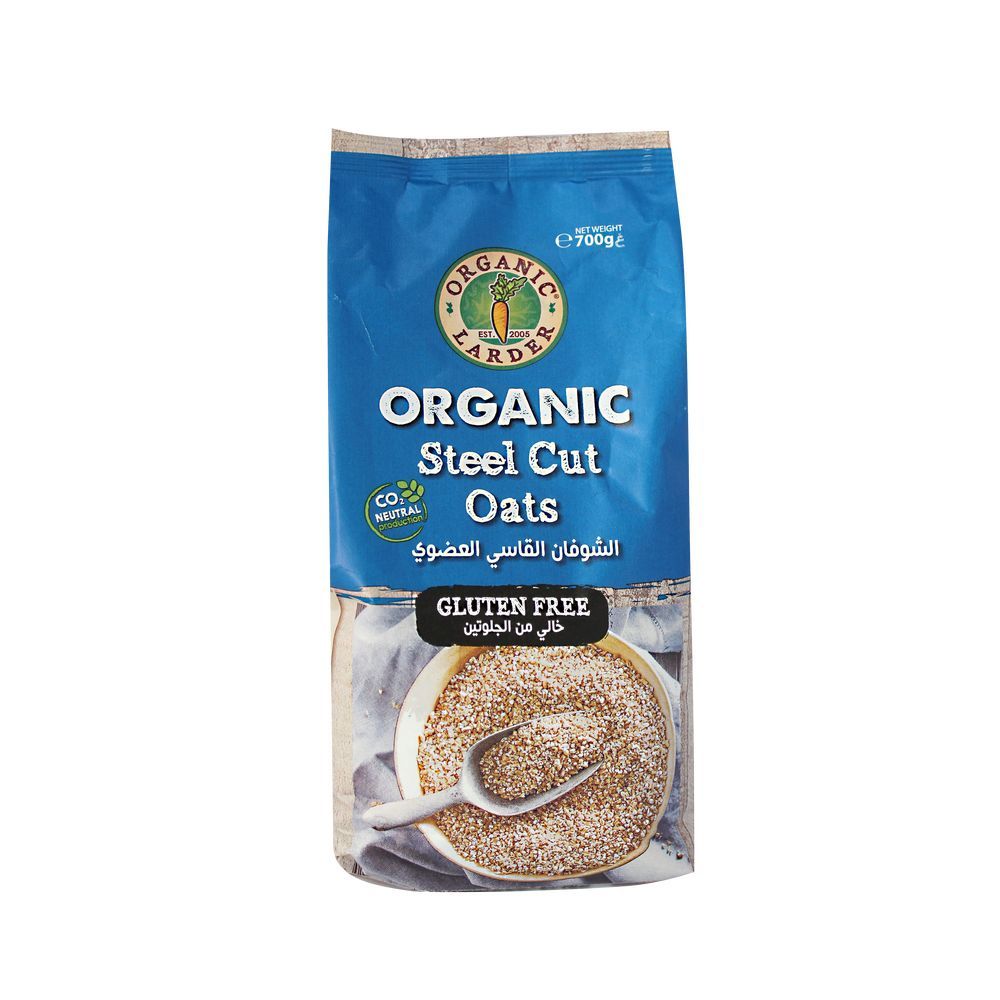 Organic Larder - Organic Steel Cut Oats - 700g