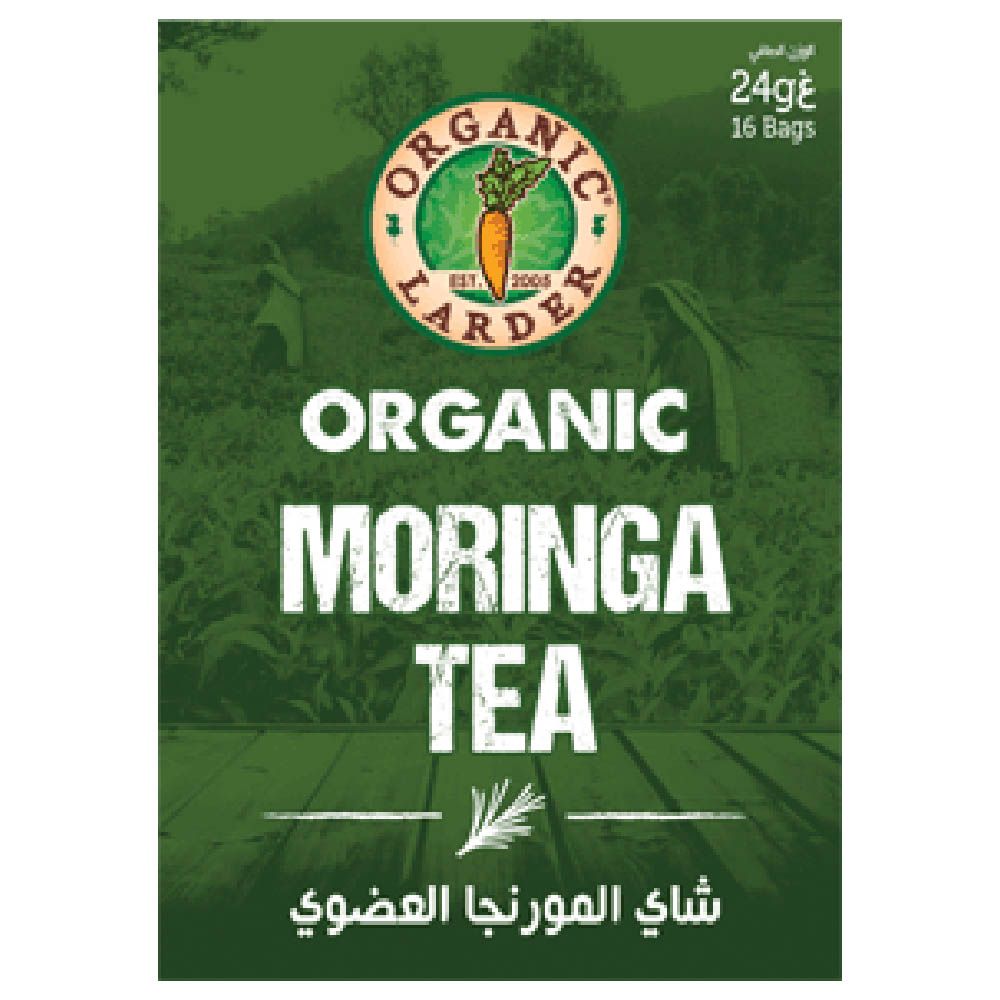 Organic Larder Moringa Tea 24g