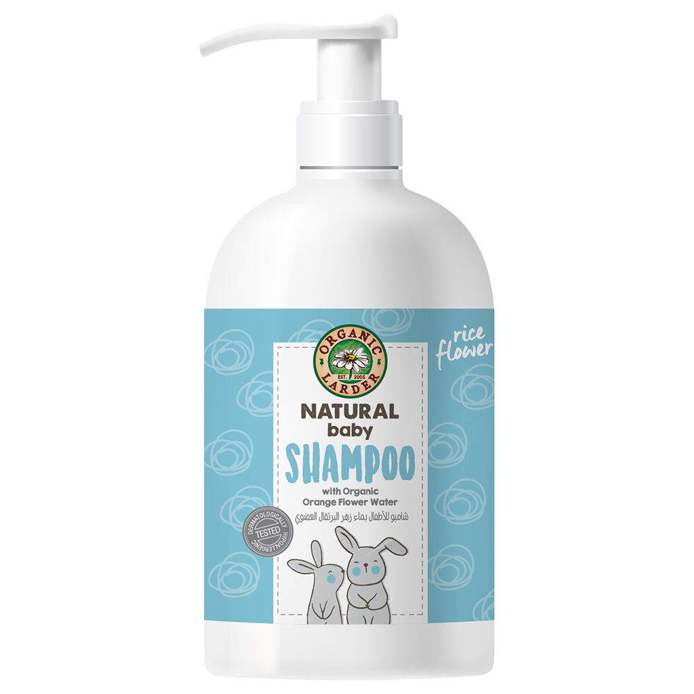 Organic Larder - Baby Delicate Shampoo 500ml