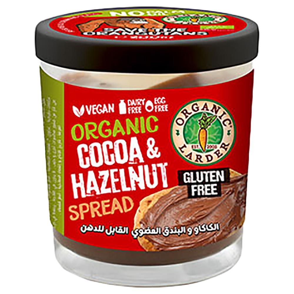 Organic Larder Spread Hazelnut & Chocolate 200g