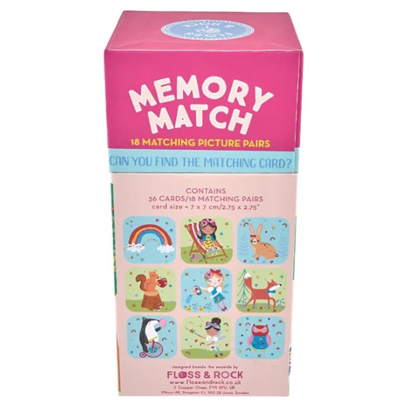 Floss & Rock - Rainbow Fairy Memory Match