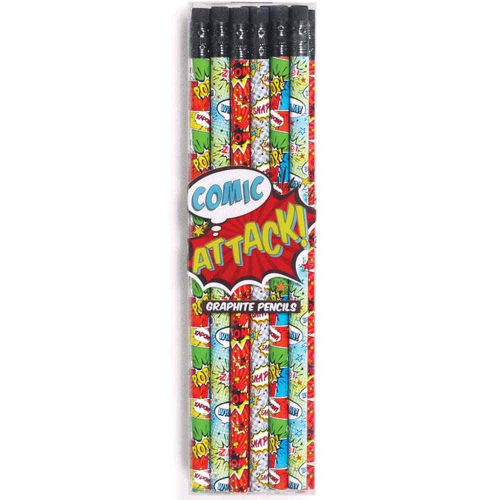 Ooly - Comic Attack Pencils - Set of 12