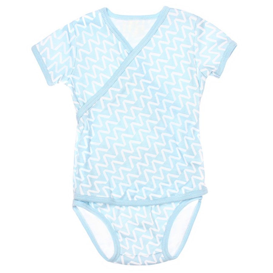 Oeteo - Easyeo Ohayo Short Sleeve Romper - Ripple