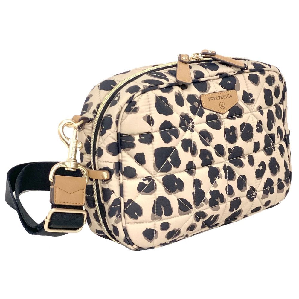 Twelvelittle - Fashion Diaper Bag Clutch - Leopard