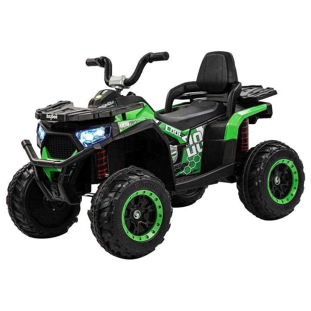 Amsham - ATV Quad Baby Love Ride On Bike - Green - 12V