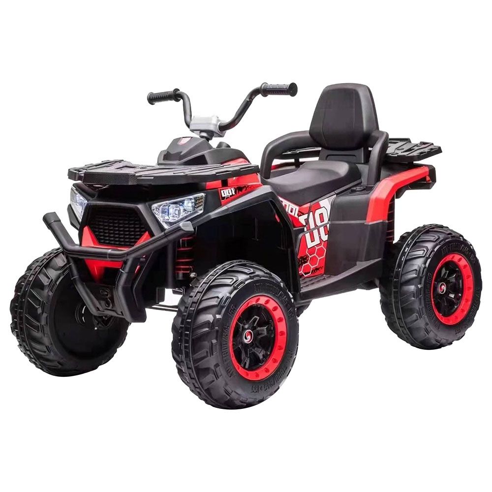 Amsham - ATV Quad Baby Love Ride On Bike - Red - 12V