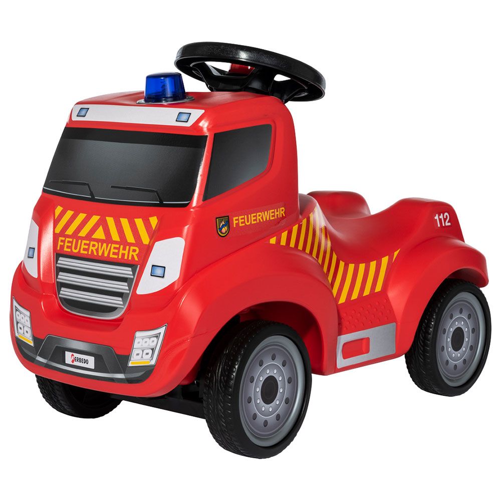 Rolly Toys - Ferbedo Fire Truck Ride-On - Red