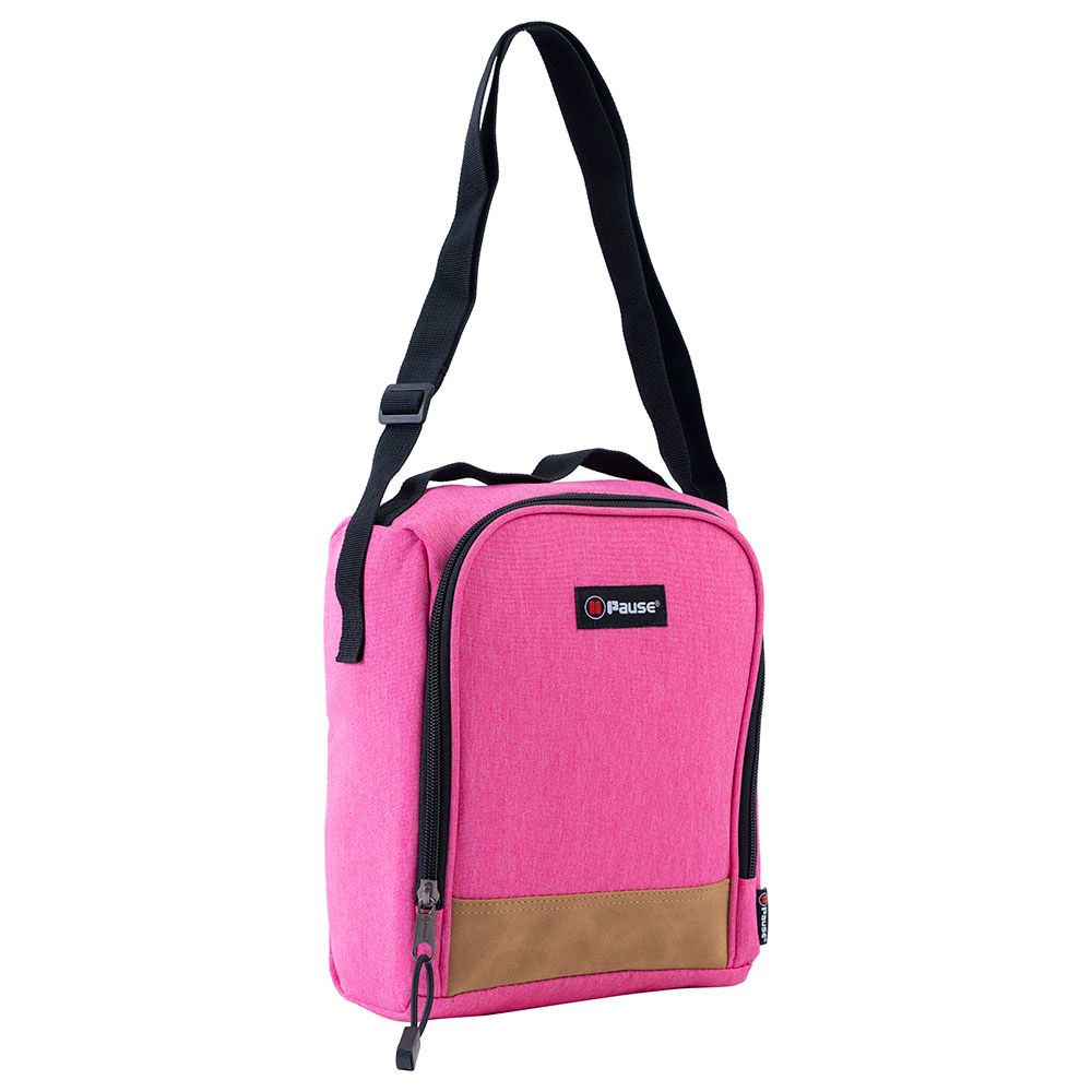 Pause - Insulated Lunch Bag - Pink