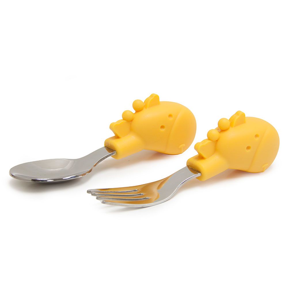 Marcus & Marcus - Palm Grasp Spoon & Fork Set - Lola