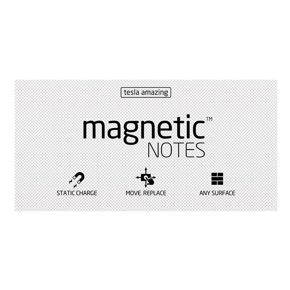 Magnetic Notes - Magnetic Sticky Notes With Static Charge Large Transparent