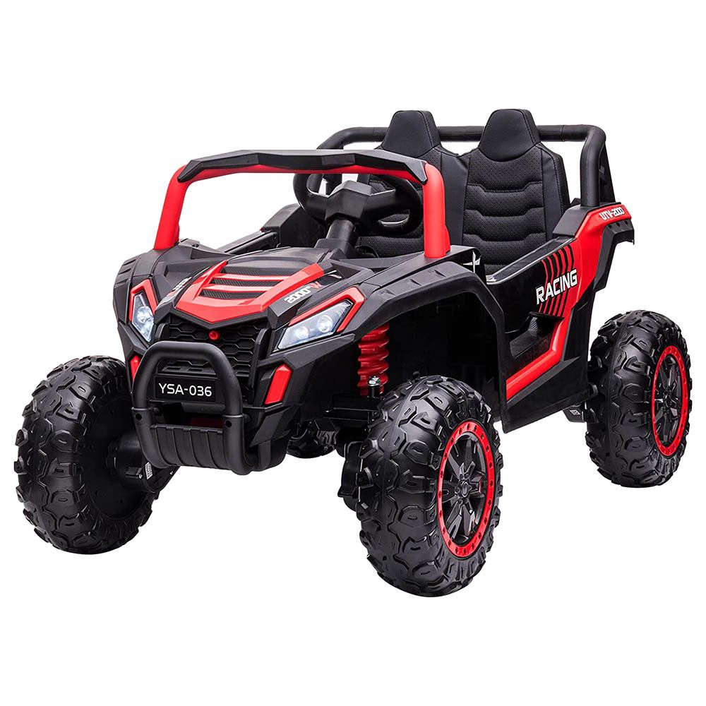 ATT - Buggy Kids UTV Electric Jeep - 24V - Red