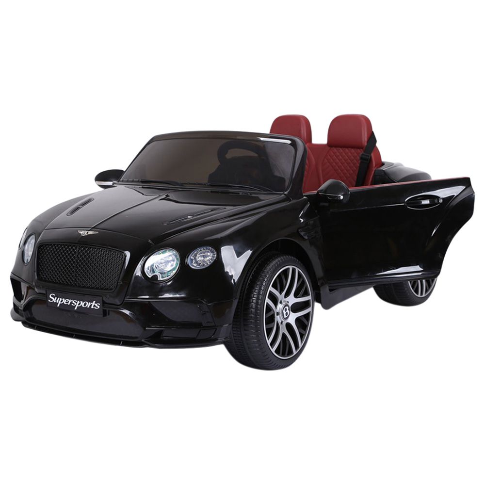 Bentley - 12V Bentley Super Sports Ride On Car - Black 