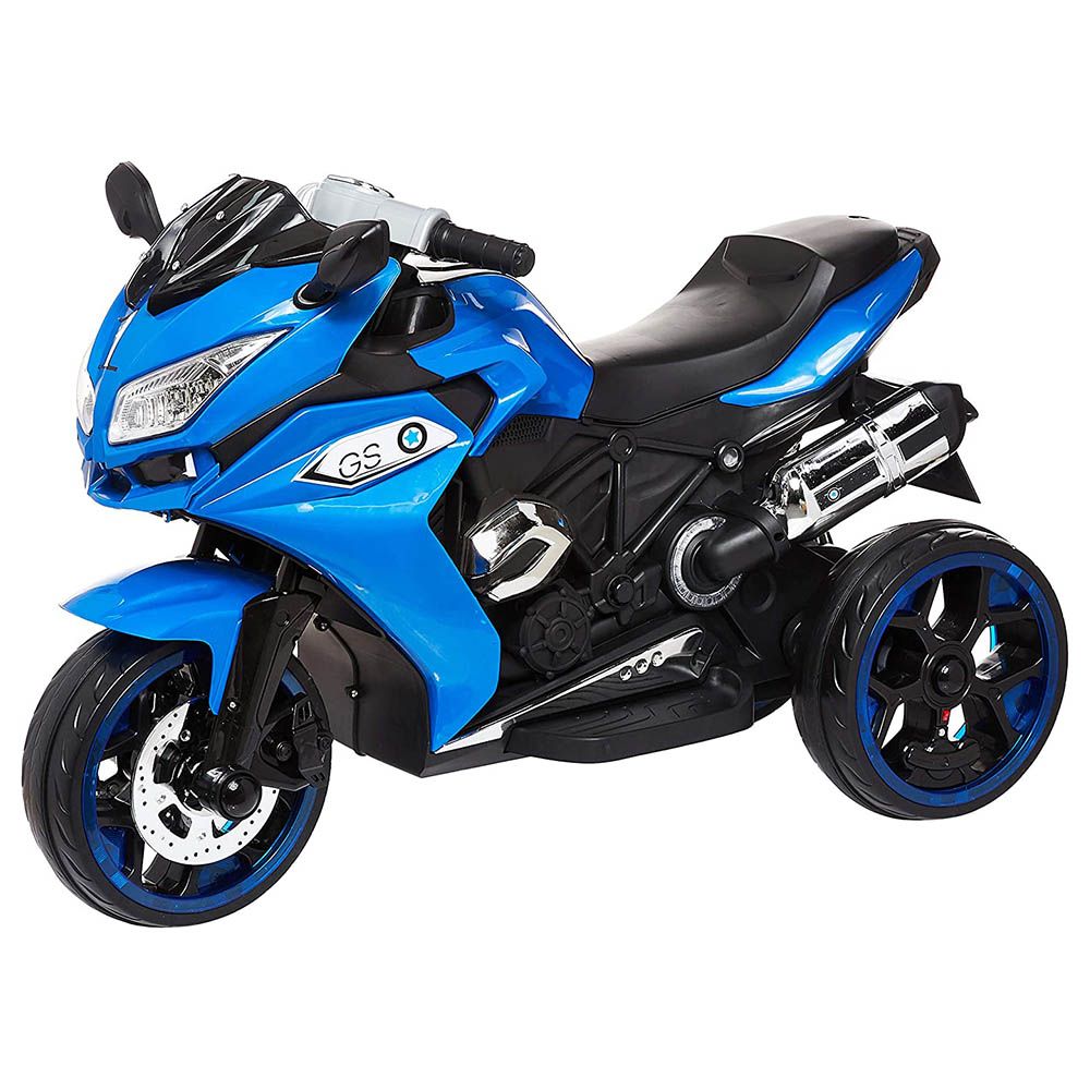 Amsham - 12V GS Sports Motor Bike - Blue