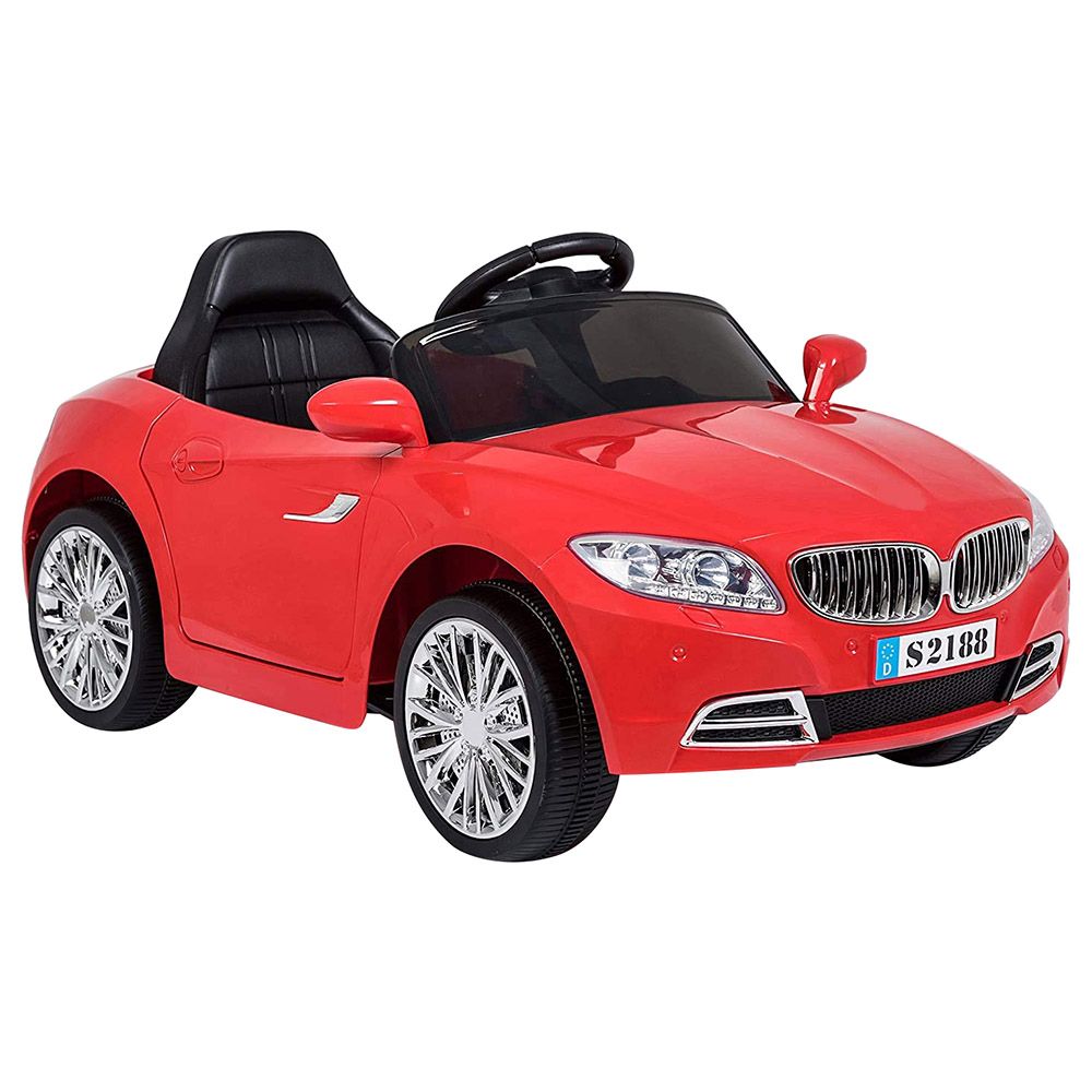 Amsham - 6V BMW Style Ride On Car - Red