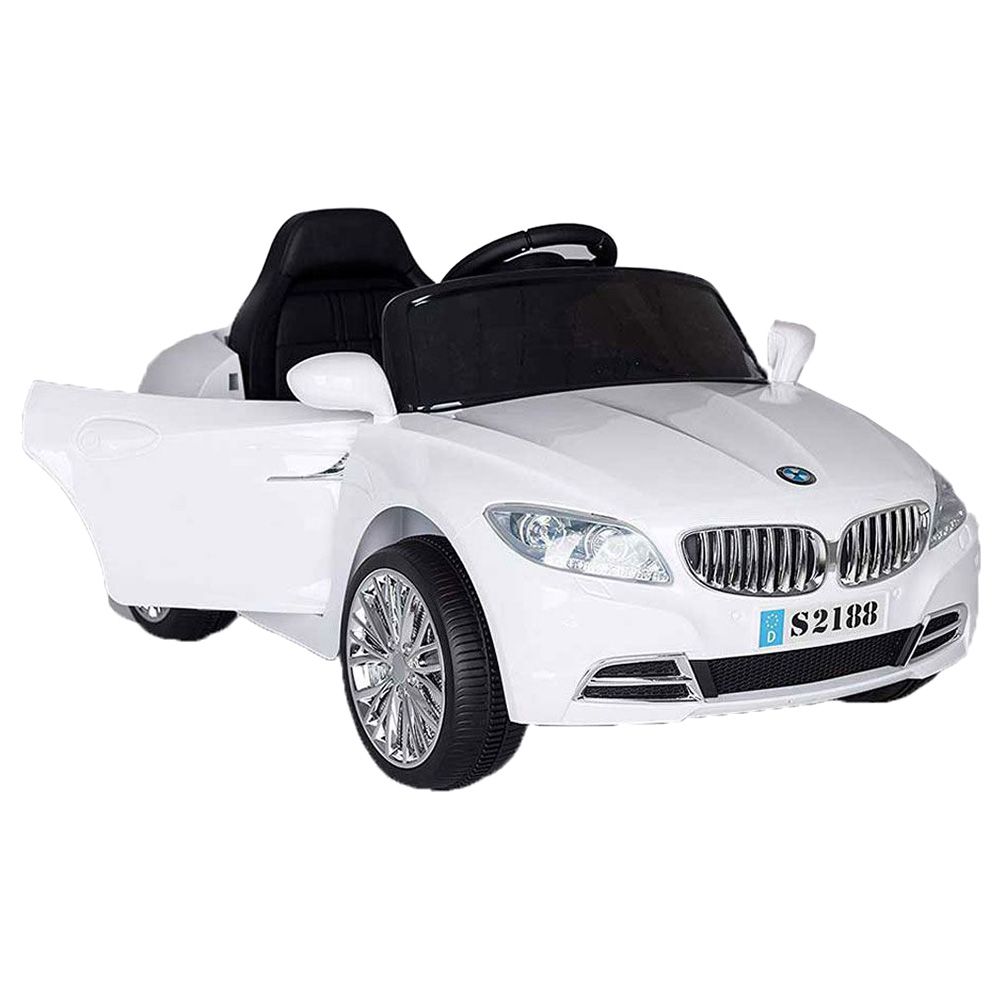 Amsham - BMW Style Ride On Car 6V - White