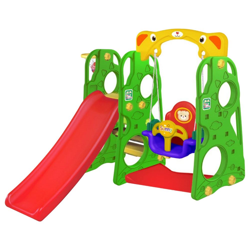 Amsham - Sunny Jumbo Slide & Swing Set